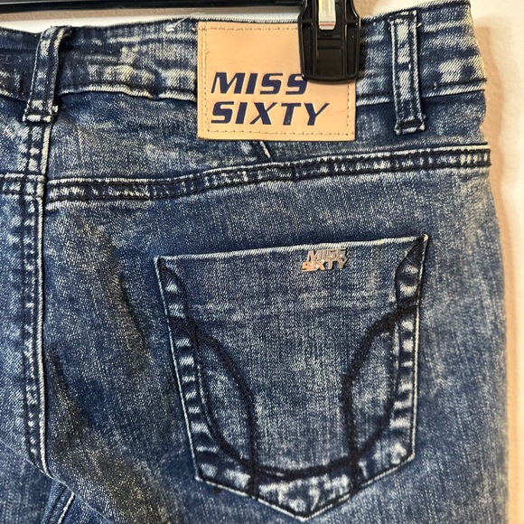 Miss Sixty Acid Wash Skinny Jeans - Picture 6 of 9